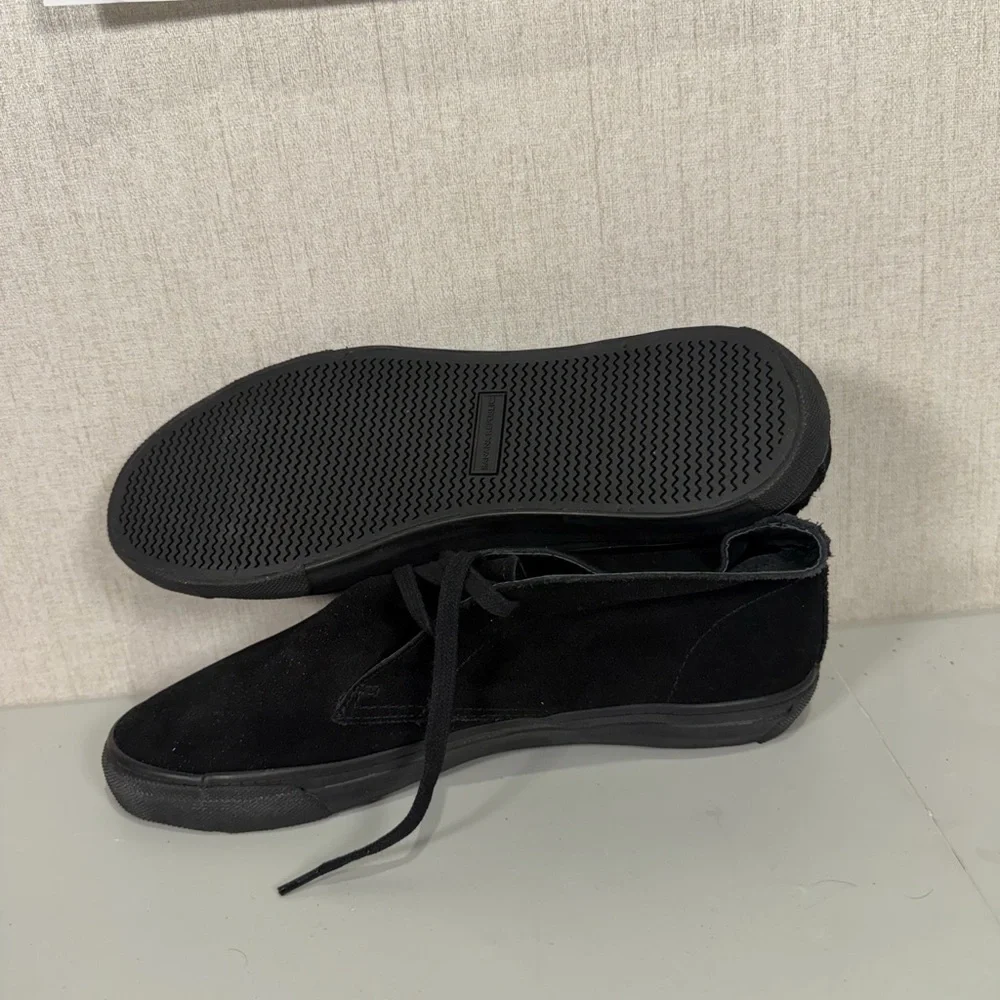 Men's Black‎ Suede Shoes